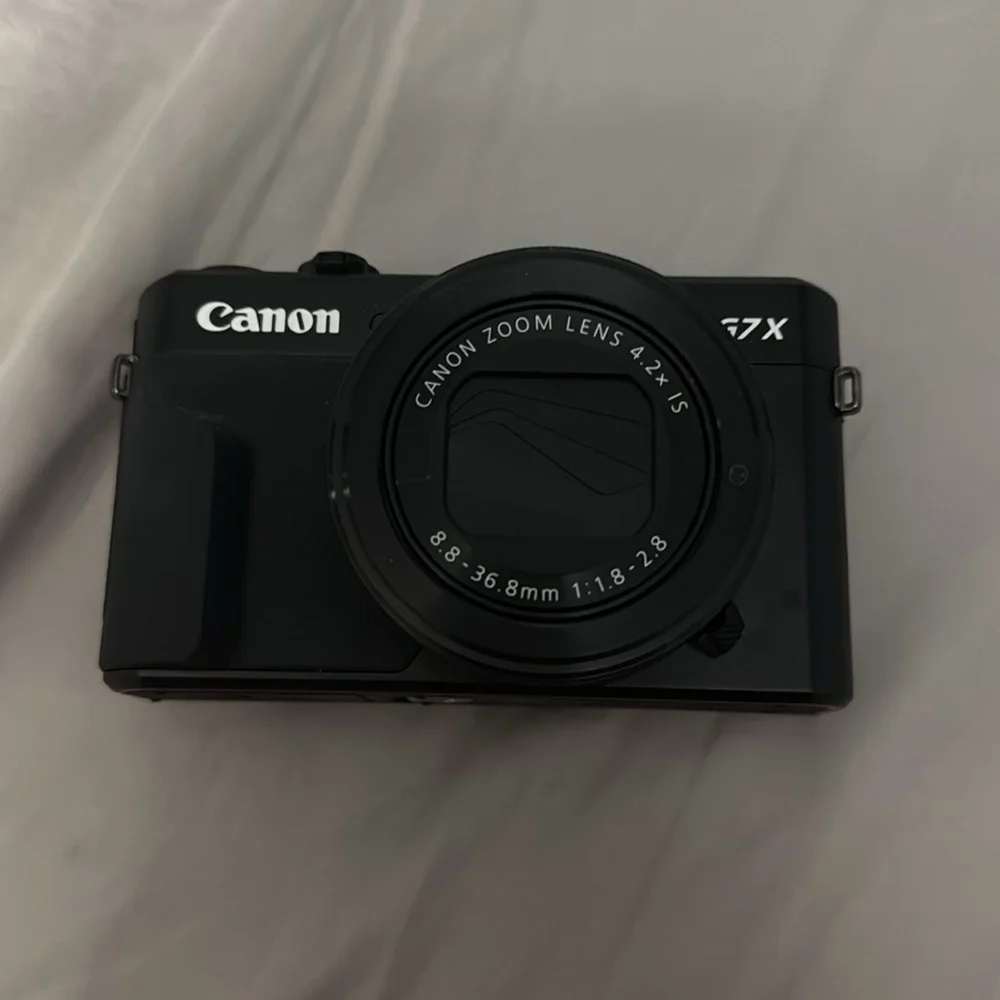 Canon G7 X mark II camera
